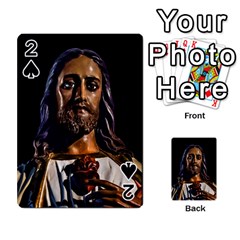 Jesus Christ Sculpture Photo Playing Cards 54 Designs  by dflcprints