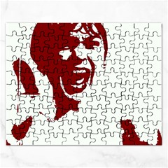 Psycho Rectangular Jigsaw Puzzl by icarusismartdesigns