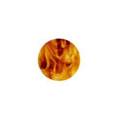 Yellow Flames 1  Mini Buttons by trendistuff