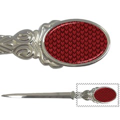 Red Reptile Skin Letter Openers by trendistuff