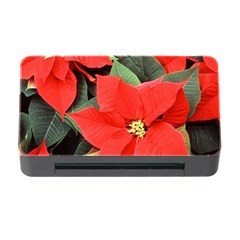 Poinsettia Memory Card Reader With Cf by trendistuff