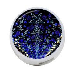 Christmas Stars 4-port Usb Hub (two Sides)  by trendistuff