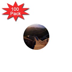 Great Wall Of China 2 1  Mini Buttons (100 Pack)  by trendistuff