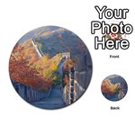 GREAT WALL OF CHINA 1 Multi-purpose Cards (Round)  Back 48