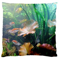 Marine Life Large Flano Cushion Cases (two Sides)  by trendistuff