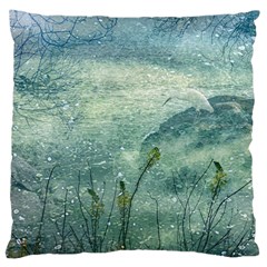 Nature Photo Collage Large Cushion Cases (one Side)  by dflcprints