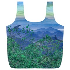 Fantasy Landscape Photo Collage Full Print Recycle Bags (l)  by dflcprints