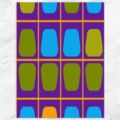 Shapes In Squares Pattern 			canvas 36  X 48  by LalyLauraFLM