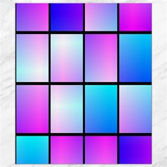 Gradient Squares Pattern  			canvas 8  X 10  by LalyLauraFLM