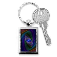 Eye Of The Galactic Storm Key Chains (rectangle)  by StuffOrSomething