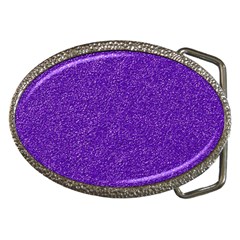 Festive Purple Glitter Texture Belt Buckles by yoursparklingshop