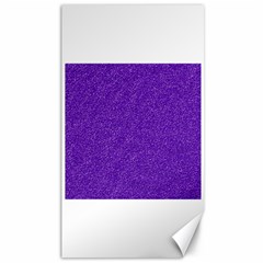 Festive Purple Glitter Texture Canvas 40  X 72   by yoursparklingshop