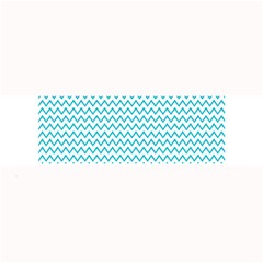 Blue White Chevron Large Bar Mats by yoursparklingshop