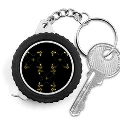 Festive Black Golden Lights  Measuring Tapes by yoursparklingshop