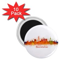 Barcelona City Art 1 75  Magnets (10 Pack)  by hqphoto