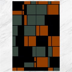 Rectangles In Retro Colors                              			canvas 12  X 18  by LalyLauraFLM