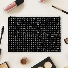 Astralizey Black Alchemy Cosmetic Bag (large)  by astralizey