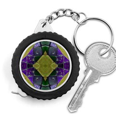 Purple Yellow Stone Abstract Measuring Tapes by BrightVibesDesign