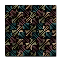 Glowing Abstract Tile Coasters by FunkyPatterns