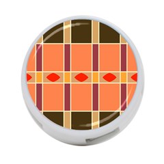 Shapes And Stripes                                                                 			4-port Usb Hub (one Side) by LalyLauraFLM