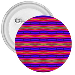Bright Pink Purple Lines Stripes 3  Buttons by BrightVibesDesign