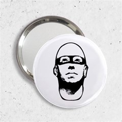Baldhead Hero Comic Illustration 2 25  Handbag Mirrors by dflcprints