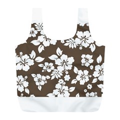 Sepia Hawaiian Full Print Recycle Bags (l)  by AlohaStore