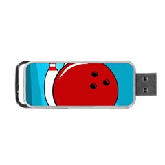 Bowling  Portable Usb Flash (two Sides) by Valentinaart