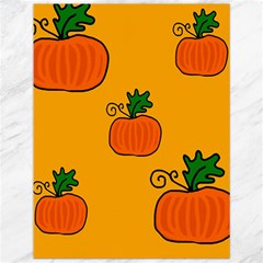 Thanksgiving Pumpkins Pattern Canvas 12  X 16   by Valentinaart