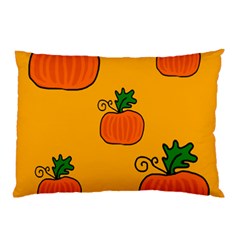 Thanksgiving Pumpkins Pattern Pillow Case (two Sides) by Valentinaart