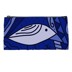 Blue Bird Pencil Cases by Valentinaart