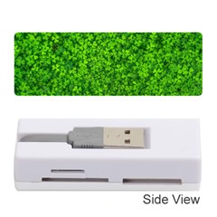 Shamrock Clovers Green Irish St  Patrick Ireland Good Luck Symbol 8000 Sv Memory Card Reader (stick)  by yoursparklingshop