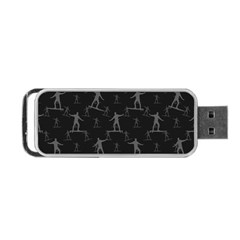 Surfing Motif Pattern Portable Usb Flash (two Sides) by dflcprints