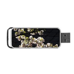 Japanese Cherry Flower Portable Usb Flash (two Sides) by picsaspassion