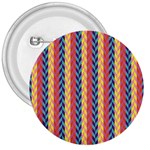 Colorful Chevron Retro Pattern 3  Buttons Front