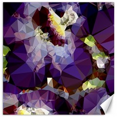 Purple Abstract Geometric Dream Canvas 12  X 12   by DanaeStudio