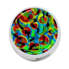 Colorful Smoothie  4-port Usb Hub (one Side) by Valentinaart
