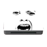 Scared Woman Expression Memory Card Reader with CF Front