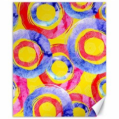 Blue And Pink Dream Canvas 11  X 14   by DanaeStudio