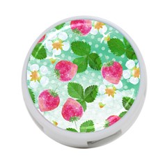 Cute Strawberries Pattern 4-port Usb Hub (one Side) by DanaeStudio