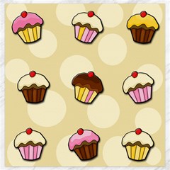 Colorful Cupcakes Pattern Canvas 20  X 20   by Valentinaart