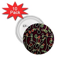 Elegant Decorative Pattern 1 75  Buttons (10 Pack) by Valentinaart