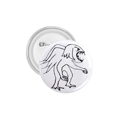 Monster Bird Drawing 1 75  Buttons by dflcprints