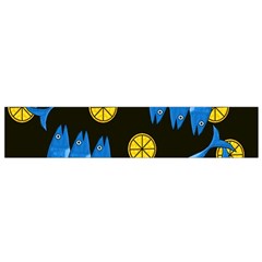 Mackerel Meal Flano Scarf (small) by Valentinaart