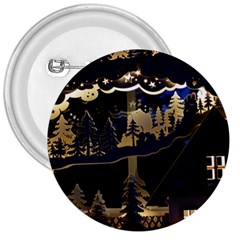 Christmas Advent Candle Arches 3  Buttons by Amaryn4rt