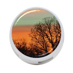 Twilight Sunset Sky Evening Clouds 4-port Usb Hub (two Sides)  by Amaryn4rt