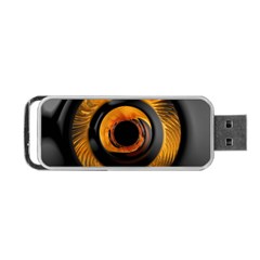 Fractal Mathematics Abstract Portable Usb Flash (two Sides) by Amaryn4rt