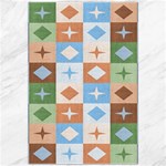 Fabric Textile Textures Cubes Canvas 20  x 30   19.62 x28.9  Canvas - 1