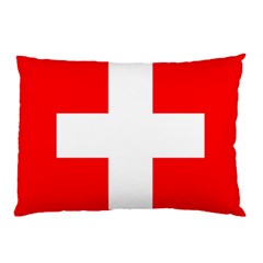 Flag Of Switzerland Pillow Case (two Sides) by Amaryn4rt