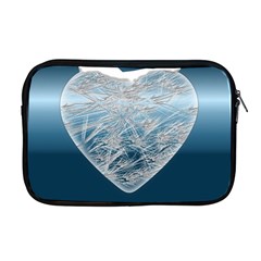 Frozen Heart Apple Macbook Pro 17  Zipper Case by Amaryn4rt